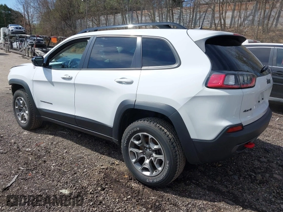 2022 Jeep Cherokee Trailhawk with VIN 1C4PJMBX0ND545659, listed as a IAAI auction lot 41985121 with 26,397 mi miles. Bid and sale history available at carsss.com. Image 3.