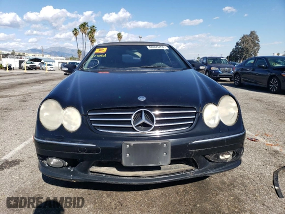 2005 Mercedes-Benz CLK 500 with VIN WDBTK75G05T048236, listed as a Copart auction lot 48063434 with 228,417 mi miles and Clean title. Bid and sale history available at DreamBid. Image 5.
