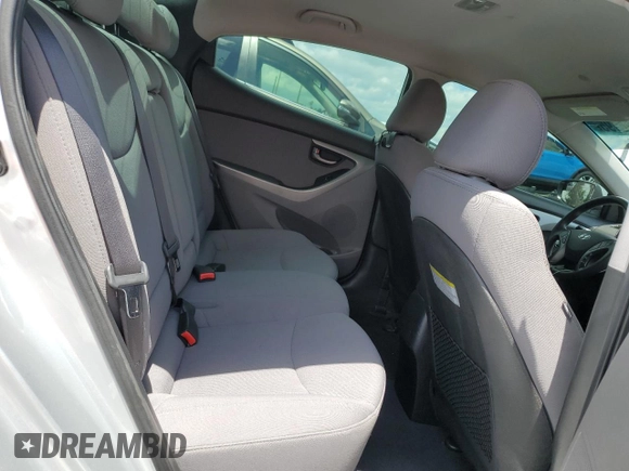 2014 Hyundai Elantra SE with VIN 5NPDH4AE4EH494143, listed as a Copart auction lot 64726195 with 65,050 mi miles and Salvage title. Bid and sale history available at DreamBid. Image 10.