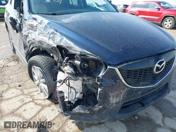 2015 Mazda CX-5 Touring with VIN JM3KE2CY0F0516589, listed as a IAAI auction lot 41707973 with 109,245 mi miles. Bid and sale history available at carsss.com. Image 6.