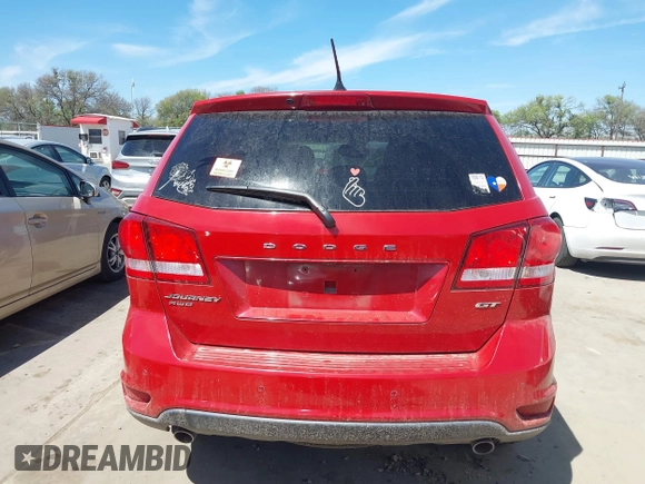 2017 Dodge Journey GT with VIN 3C4PDDEG4HT610501, listed as a IAAI auction lot 41793369 with 90,068 mi miles and . Bid and sale history available at DreamBid. Image 16.