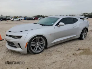 2016 Chevrolet Camaro 1LT with VIN 1G1FB1RXXG0191830, listed as a Copart auction lot 47677045 with 0 mi miles and Salvage Title. Bid and sale history available at carsss.com. Image 1.