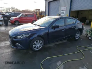 2015 Mazda 3 i SV with VIN JM1BM1T71F1242830, listed as a Copart auction lot 79832884 with Not Provided miles and Salvage Title. Bid and sale history available at DreamBid. Image 1.
