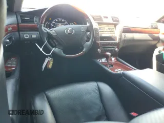 2011 Lexus LS with VIN JTHDU1EF3B5013340, listed as a Copart auction lot 82902224 with 60,910 mi miles and Salvage title. Bid and sale history available at DreamBid. Image 8.