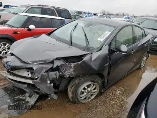 2018 Toyota Prius Two with VIN JTDKBRFU2J3596083, listed as a Copart auction lot 49340545 with 0 mi miles and Salvage Title. Bid and sale history available at carsss.com. Image 1.