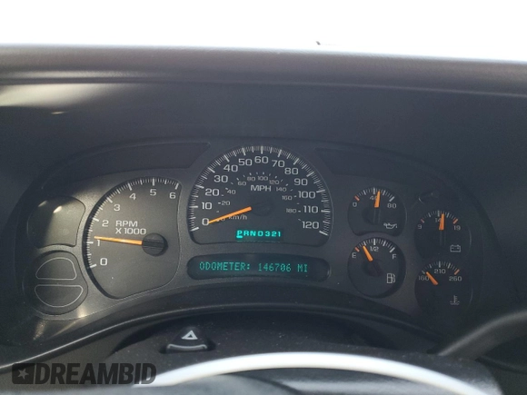 2004 Chevrolet Tahoe LS with VIN 1GNEC13V54R168056, listed as a Copart auction lot 42450285 with 146,706 mi miles and Clean Title. Bid and sale history available at carsss.com. Image 9.