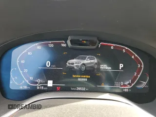 2022 BMW 7 Series 750i xDrive with VIN WBA7U2C08NCK23657, listed as a Copart auction lot 54202285 with 26,532 mi miles and Salvage title. Bid and sale history available at DreamBid. Image 9.