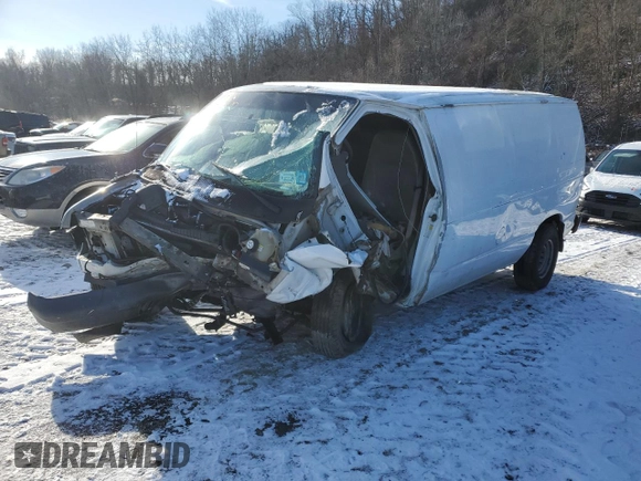 2007 Ford Econoline Cargo with VIN 1FTSE34L17DB06850, listed as a Copart auction lot 85046784 with Not Provided miles and Salvage Title. Bid and sale history available at carsss.com. Image 1.