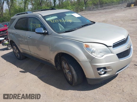 2013 Chevrolet Equinox LTZ with VIN 2GNFLFE3XD6207717, listed as a IAAI auction lot 42083178 with 219,888 mi miles. Bid and sale history available at carsss.com. Image 1.