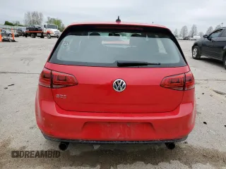2017 Volkswagen Golf GTI S with VIN 3VW547AU0HM030805, listed as a Copart auction lot 51708815 with 74,399 mi miles and Salvage Title. Bid and sale history available at carsss.com. Image 6.