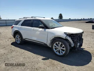 2022 Ford Explorer Platinum z VIN 1FM5K8HC9NGB89724, wystawiony jako Copart lot #60282325 z przebiegiem 38 958 mil mil oraz Szkoda całkowita • Salvage title. Historia ofert i sprzedaży dostępna na DreamBid. Obrazek 4.