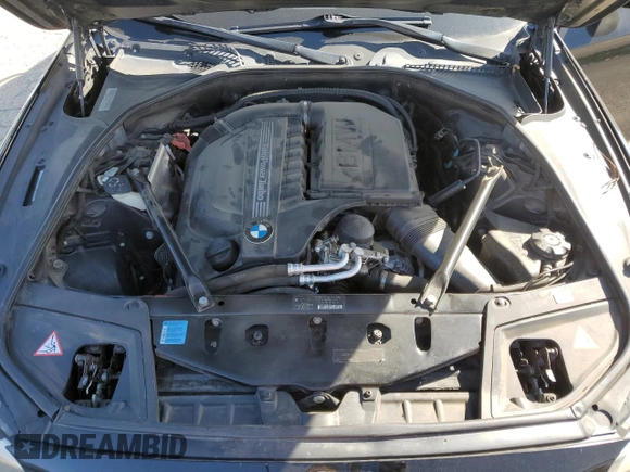 2011 BMW 5 Series 535i with VIN WBAFR7C59BC603284, listed as a Copart auction lot 50640615 with 110,665 mi miles and Salvage Title. Bid and sale history available at carsss.com. Image 11.