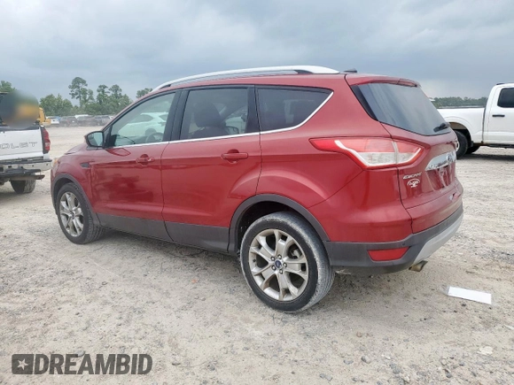 2015 Ford Escape Titanium z VIN 1FMCU9J94FUB09903, wystawiony jako Copart lot #59922275 z przebiegiem 132 243 mil mil oraz Czysty tytuł • Clean title. Historia ofert i sprzedaży dostępna na DreamBid. Obrazek 2.