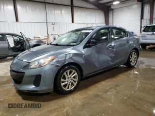 2012 Mazda 3 i Touring with VIN JM1BL1V82C1661709, listed as a Copart auction lot 58205755 with 152,531 mi miles and Salvage title. Bid and sale history available at DreamBid. Image 1.