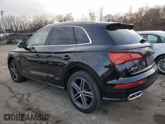 2018 Audi SQ5 Prestige with VIN WA1C4AFY1J2137470, listed as a Copart auction lot 77883803 with 47,755 mi miles and . Bid and sale history available at DreamBid. Image 2.