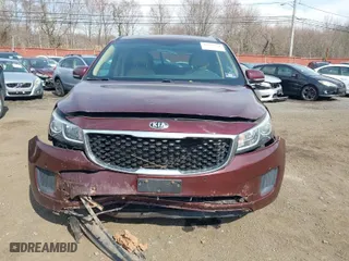 2017 Kia Sedona LX with VIN KNDMB5C16H6328514, listed as a IAAI auction lot 41833571 with 131,617 mi miles. Bid and sale history available at carsss.com. Image 12.