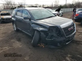 2011 GMC Terrain SLT-1 with VIN 2CTFLVEC2B6392883, listed as a Copart auction lot 52331505 with 186,855 mi miles and Salvage title. Bid and sale history available at DreamBid. Image 4.