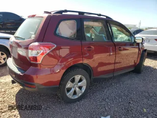 2016 Subaru Forester 2.5i with VIN JF2SJABC8GH545136, listed as a Copart auction lot 62401745 with 104,528 mi miles and Salvage title. Bid and sale history available at DreamBid. Image 3.