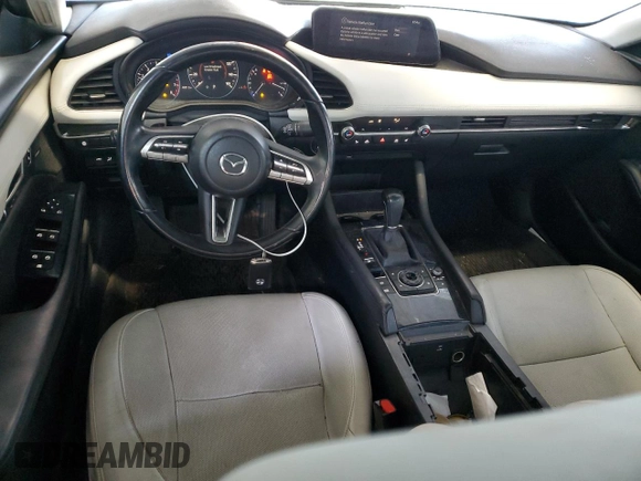 2019 Mazda 3 Premium with VIN 3MZBPAEM4KM105014, listed as a Copart auction lot 42347835 with 46,813 mi miles and Salvage Title. Bid and sale history available at DreamBid. Image 8.