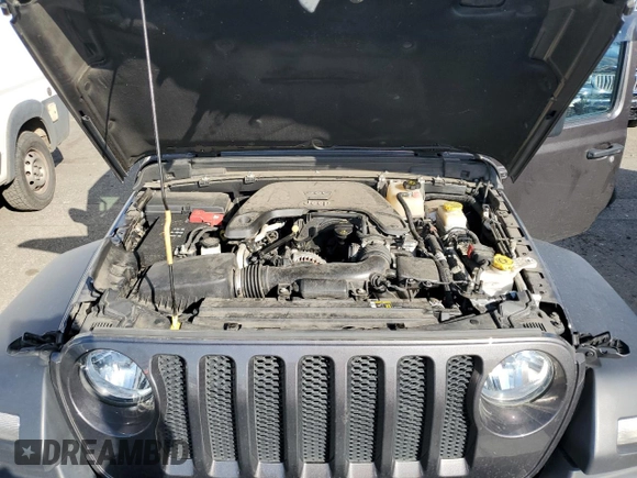 2018 Jeep Wrangler Sport S with VIN 1C4GJXAG4JW279115, listed as a Copart auction lot 51965595 with 40,783 mi miles and Salvage title. Bid and sale history available at DreamBid. Image 11.