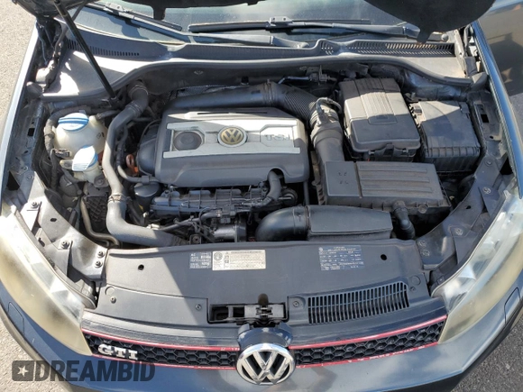 2010 Volkswagen Golf GTI with VIN WVWHD7AJXAW425070, listed as a Copart auction lot 81321184 with 155,423 mi miles and Salvage title. Bid and sale history available at DreamBid. Image 11.