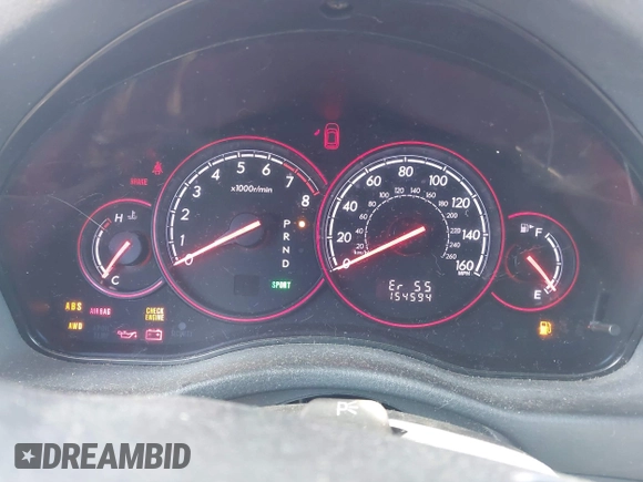 2006 Subaru Legacy Outback XT with VIN 4S4BP68CX64323183, listed as a IAAI auction lot 42271981 with 154,594 mi miles and . Bid and sale history available at DreamBid. Image 7.