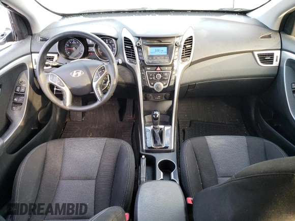 2017 Hyundai Elantra GT with VIN KMHD35LH6HU383725, listed as a Copart auction lot 79717114 with 26,914 mi miles and Salvage Title. Bid and sale history available at carsss.com. Image 8.