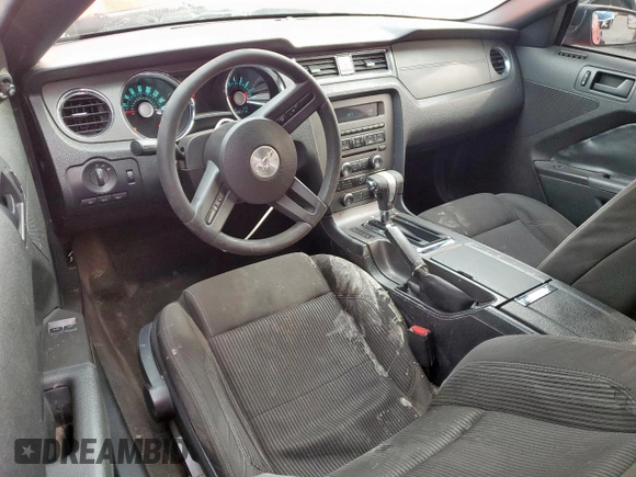 2012 Ford Mustang V6 Premium with VIN 1ZVBP8AMXC5272533, listed as a Copart auction lot 47862645 with 188,933 mi miles and Salvage Title. Bid and sale history available at carsss.com. Image 8.