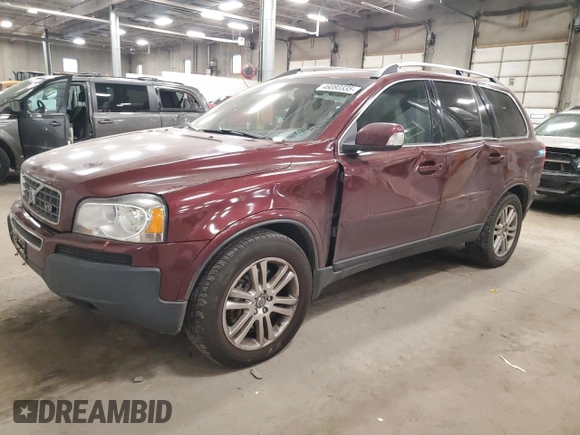 2007 Volvo XC90 V8 with VIN YV4CZ852871379617, listed as a Copart auction lot 46080335 with 166,503 mi miles and Salvage Title. Bid and sale history available at carsss.com. Image 1.