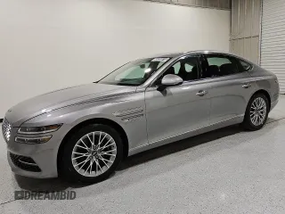 2024 Genesis G80 2.5T z VIN KMTGB4SC1RU239409, wystawiony jako Copart lot #55535015 z przebiegiem 25 871 mil mil oraz Tytuł czysty. Historia ofert i sprzedaży dostępna na DreamBid. Obrazek 1.