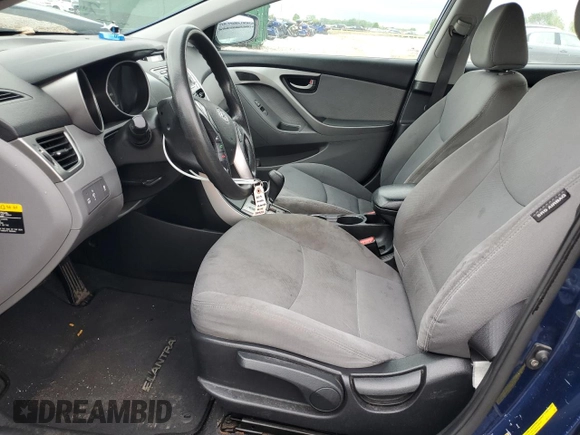 2013 Hyundai Elantra Limited with VIN KMHDH4AE5DU557590, listed as a Copart auction lot 54790675 with 156,900 mi miles and Salvage Title. Bid and sale history available at DreamBid. Image 7.