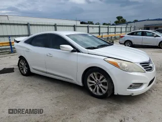 2013 Hyundai Azera with VIN KMHFG4JGXDA241200, listed as a Copart auction lot 71171354 with 249,007 mi miles and Salvage Title. Bid and sale history available at carsss.com. Image 4.