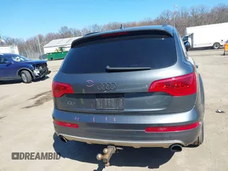 2015 Audi Q7 3.0T Premium Plus with VIN WA1LGAFE1FD015507, listed as a IAAI auction lot 41805130 with 158,687 mi miles. Bid and sale history available at carsss.com. Image 16.