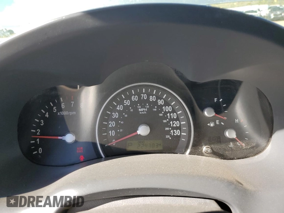 2007 Kia Sedona EX with VIN KNDMB233976116902, listed as a Copart auction lot 71683194 with 229,383 mi miles and Salvage Title. Bid and sale history available at carsss.com. Image 9.