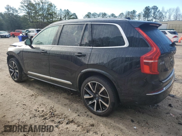 2023 Volvo XC90 Plus with VIN YV4062PN5P1977485, listed as a Copart auction lot 49972685 with 15,162 mi miles and Salvage title. Bid and sale history available at DreamBid. Image 2.