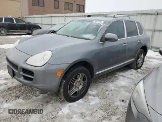 2006 Porsche Cayenne S with VIN WP1AB29P06LA65303, listed as a Copart auction lot 89393565 with 124,716 mi miles and Salvage title. Bid and sale history available at DreamBid. Image 1.