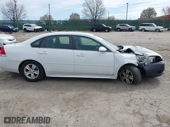 2014 Chevrolet Impala LS with VIN 2G1WA5E38E1141734, listed as a IAAI auction lot 41942551 with 110,805 mi miles and . Bid and sale history available at DreamBid. Image 13.