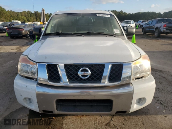 2008 Nissan Titan XE with VIN 1N6BA06A38N348795, listed as a Copart auction lot 78908544 with 214,668 mi miles and Salvage title. Bid and sale history available at DreamBid. Image 5.