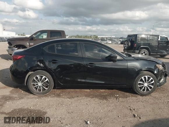 2015 Mazda 3 i SV with VIN JM1BM1T76F1262569, listed as a IAAI auction lot 41472375 with 89,932 mi miles. Bid and sale history available at carsss.com. Image 13.