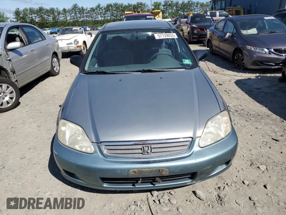 2000 Honda Civic VP z VIN 2HGEJ6617YH512191, wystawiony jako Copart lot #57139055 z przebiegiem 180 038 mil mil oraz Szkoda całkowita • Salvage title. Historia ofert i sprzedaży dostępna na DreamBid. Obrazek 5.
