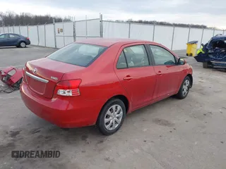 2008 Toyota Yaris with VIN JTDBT903181225158, listed as a IAAI auction lot 41697591 with 121,065 mi miles. Bid and sale history available at carsss.com. Image 4.