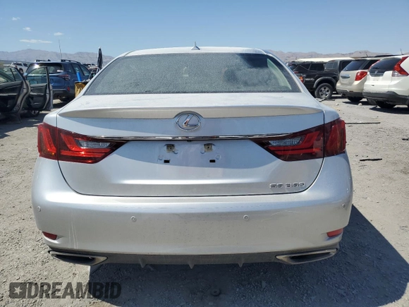 2013 Lexus GS 350 with VIN JTHBE1BL9D5028359, listed as a Copart auction lot 58947225 with 125,640 mi miles and Salvage title. Bid and sale history available at DreamBid. Image 6.
