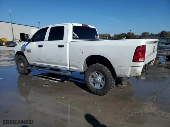 2014 Ram 2500 Tradesman with VIN 3C6UR5CJ8EG284206, listed as a Copart auction lot 46346975 with 195,244 mi miles and Salvage Title. Bid and sale history available at carsss.com. Image 2.