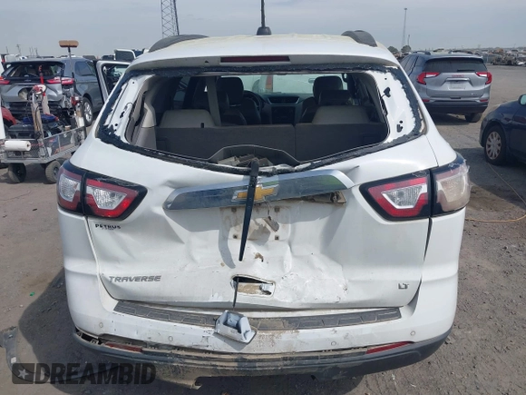 2017 Chevrolet Traverse LT with VIN 1GNKRHKD9HJ173168, listed as a IAAI auction lot 41898544 with 159,419 mi miles and . Bid and sale history available at DreamBid. Image 6.