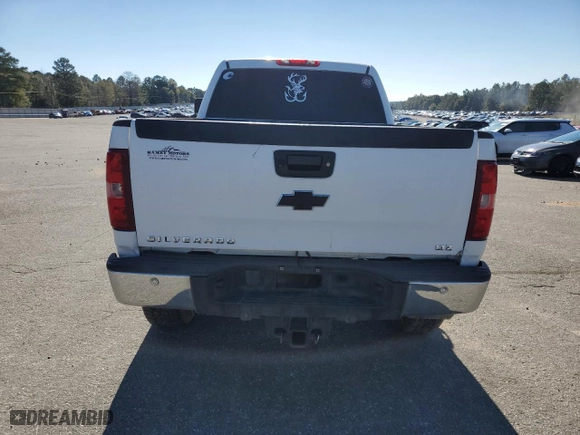 2013 Chevrolet Silverado 2500HD LTZ with VIN 1GC1KYE87DF166692, listed as a Copart auction lot 41581815 with 0 mi miles and Salvage Title. Bid and sale history available at carsss.com. Image 6.