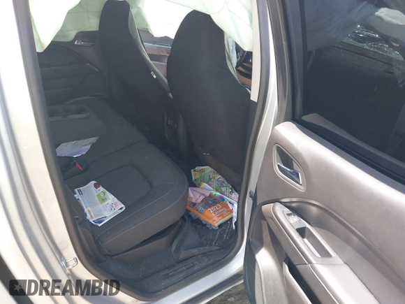 2019 GMC Canyon 2WD SLE with VIN 1GTG5CEN7K1272175, listed as a IAAI auction lot 39595139 with 1 mi miles. Bid and sale history available at carsss.com. Image 8.