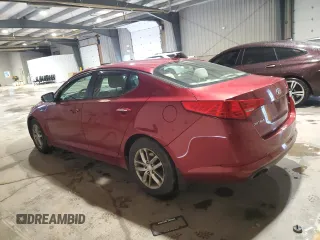 2013 Kia Optima LX z VIN 5XXGM4A75DG159462, wystawiony jako Copart lot #56678015 z przebiegiem 133 434 mil mil oraz Szkoda całkowita • Salvage title. Historia ofert i sprzedaży dostępna na DreamBid. Obrazek 2.