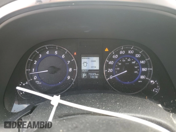 2017 Infiniti QX70 z VIN JN8CS1MW4HM413947, wystawiony jako Copart lot #44513185 z przebiegiem 75 049 mil mil oraz Szkoda całkowita • Salvage title. Historia ofert i sprzedaży dostępna na DreamBid. Obrazek 9.
