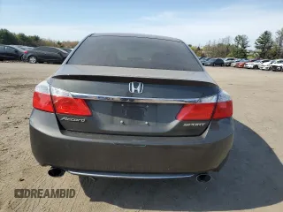 2014 Honda Accord Sedan Sport with VIN 1HGCR2F53EA105068, listed as a Copart auction lot 53440805 with 114,923 mi miles and Salvage Title. Bid and sale history available at carsss.com. Image 6.