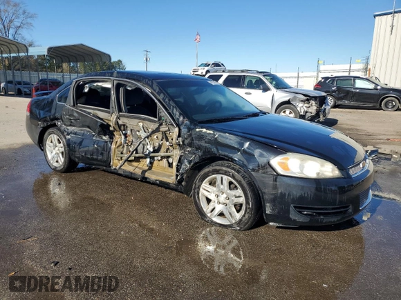2012 Chevrolet Impala LT Fleet with VIN 2G1WG5E30C1240172, listed as a Copart auction lot 41673295 with 282,503 mi miles and Non Repairable. Bid and sale history available at DreamBid. Image 4.